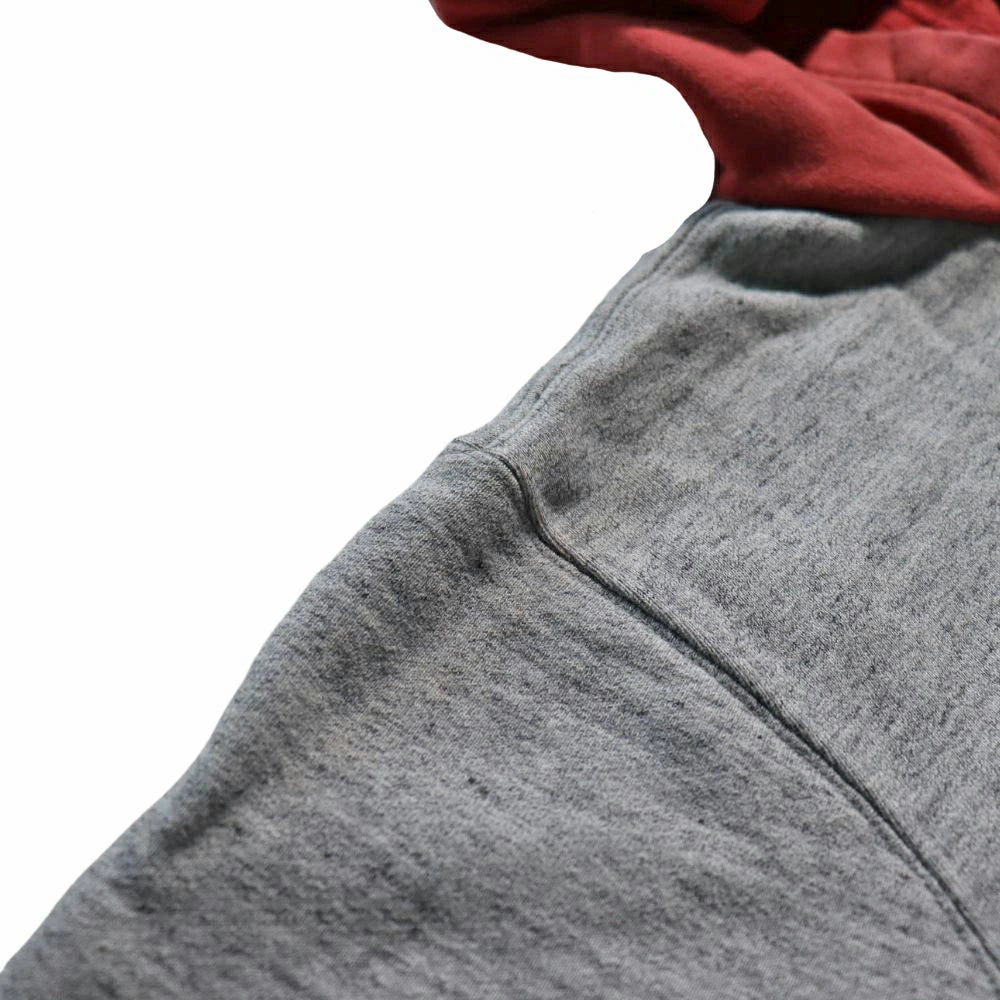 TOYO ENTERPRISE WHITESVILLE WV69395 ATTACHED HOOD PARKA AGED Sweatshirt with brushed lining Sweat parka Crew neck Cotton