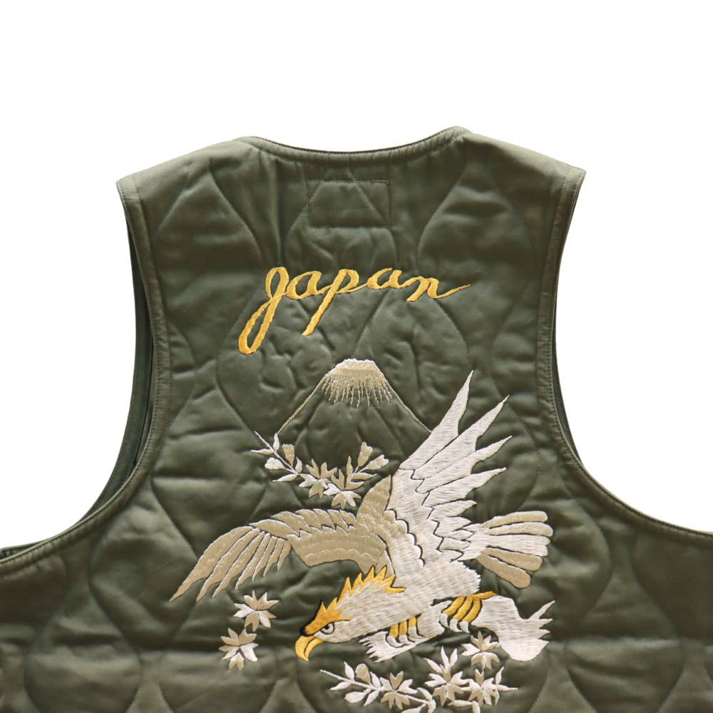 BUZZ RICKSON'S バズリクソンズ "SUKA" EMBROIDERY VEST スカ 刺繍 ベスト BR15586  アウター ジャケット outer jacket コットン cotton 米兵 ミリタリー military