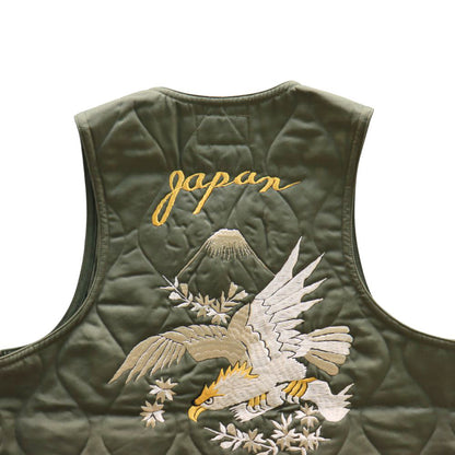 BUZZ RICKSON'S バズリクソンズ "SUKA" EMBROIDERY VEST スカ 刺繍 ベスト BR15586  アウター ジャケット outer jacket コットン cotton 米兵 ミリタリー military