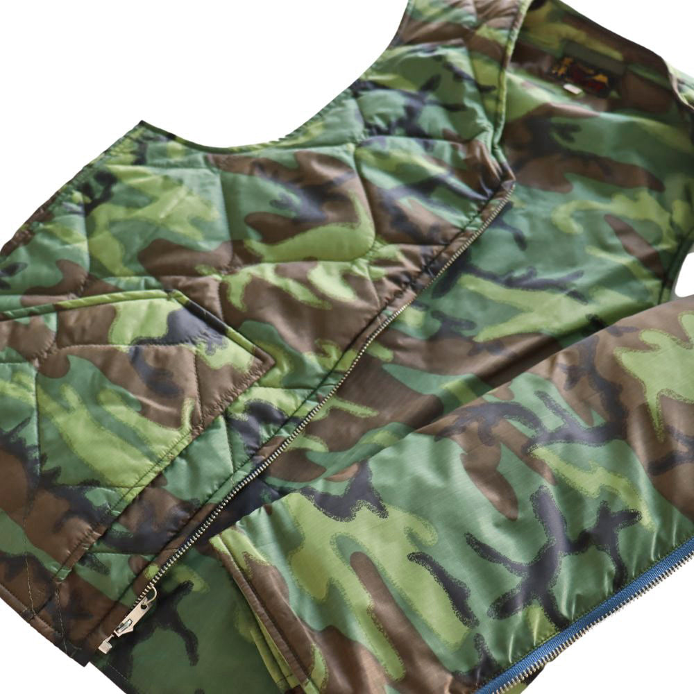 TAILOR TOYO テーラー東洋 Late 1960s Style Vietnam Liner Vest “PLEIKU” ベトナム ライナー ベスト プレイク TT15634 スーベニアベスト  ヴィンテージ vintage カモフラージュ camouflage 刺繍 embroidery