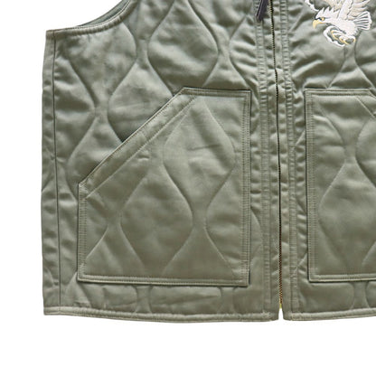 BUZZ RICKSON'S バズリクソンズ "SUKA" EMBROIDERY VEST スカ 刺繍 ベスト BR15586  アウター ジャケット outer jacket コットン cotton 米兵 ミリタリー military