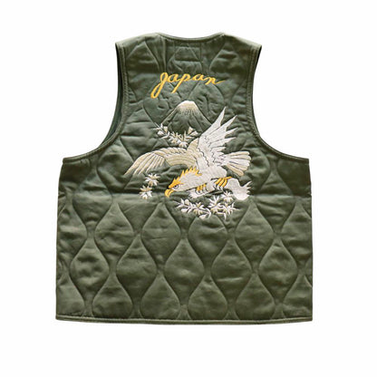 BUZZ RICKSON'S バズリクソンズ "SUKA" EMBROIDERY VEST スカ 刺繍 ベスト BR15586  アウター ジャケット outer jacket コットン cotton 米兵 ミリタリー military