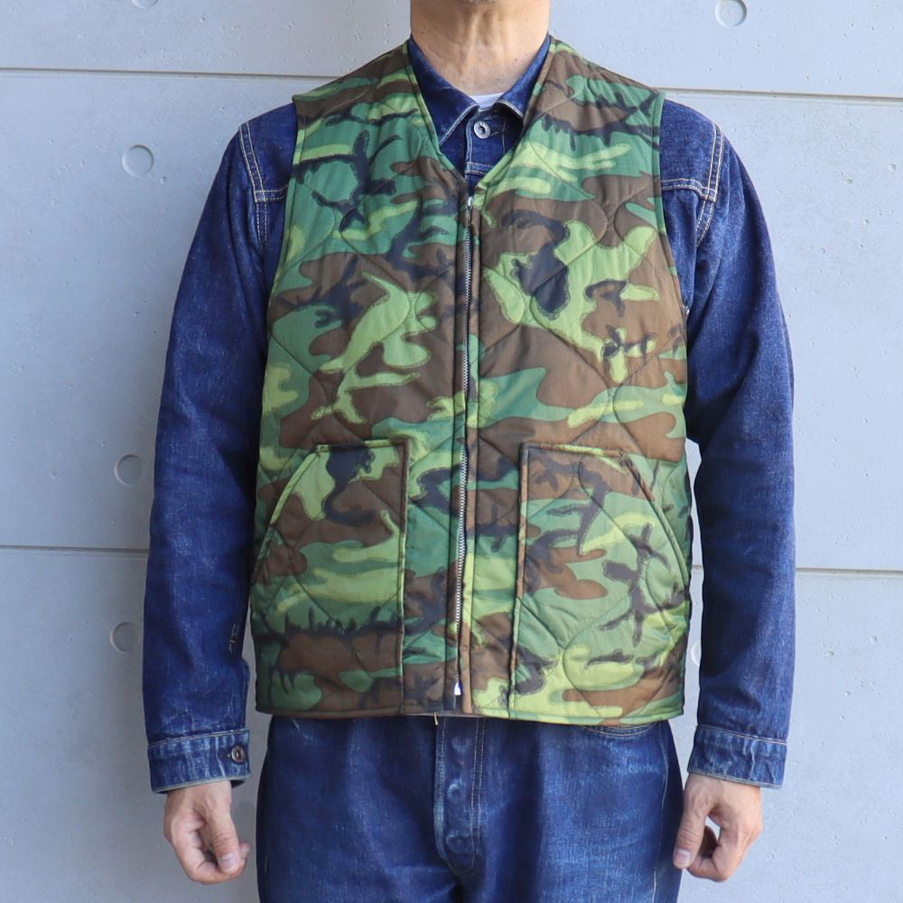 TAILOR TOYO テーラー東洋 Late 1960s Style Vietnam Liner Vest “PLEIKU” ベトナム ライナー ベスト プレイク TT15634 スーベニアベスト  ヴィンテージ vintage カモフラージュ camouflage 刺繍 embroidery