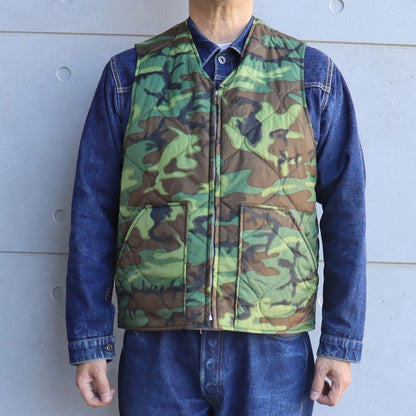 TAILOR TOYO テーラー東洋 Late 1960s Style Vietnam Liner Vest “PLEIKU” ベトナム ライナー ベスト プレイク TT15634 スーベニアベスト  ヴィンテージ vintage カモフラージュ camouflage 刺繍 embroidery