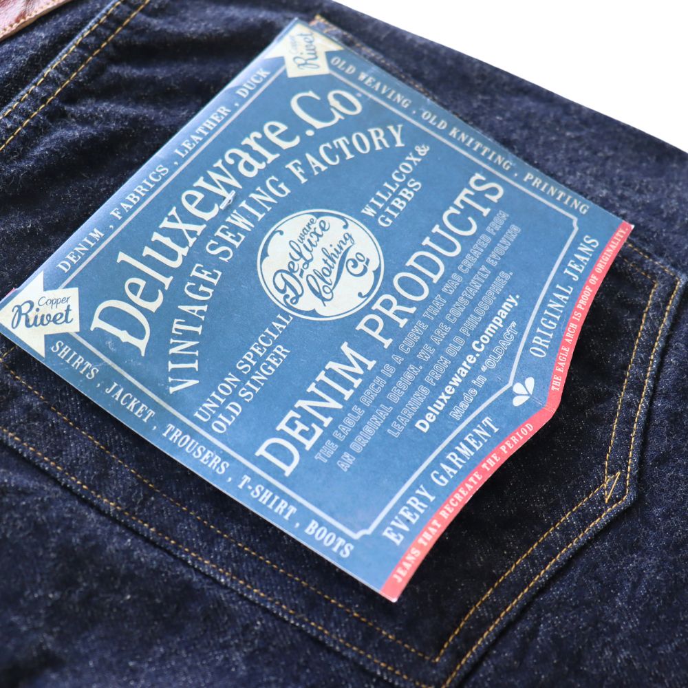 DELUXEWARE デラックスウエア 1953XX VINTAGE TAPERED STRAIGHT 13.6oz Dry Denim