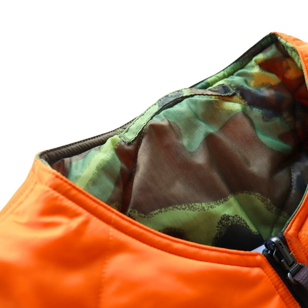 TOYO ENTERPRISE 東洋エンタープライズ MODUCT モダクト DOUBLE A-side REVERSIBLE CARDIGAN MO15629 カモフラージュ camouflage ナイロンツイル