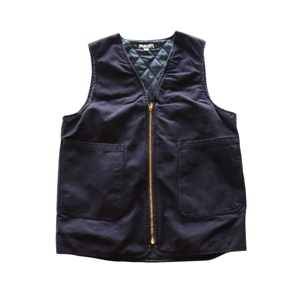 SUGAR CANE シュガーケーン COTTON DUCK PADDED WORK コットンダック SC15612  vest ベスト コットン