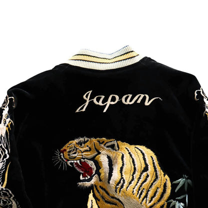 TAILOR TOYO Mid 1950s Style Velveteen Souvenir Jacket “ROARING TIGER” × “WHITE EAGLE” TT15544-119 Souvenir Jacket Reversible