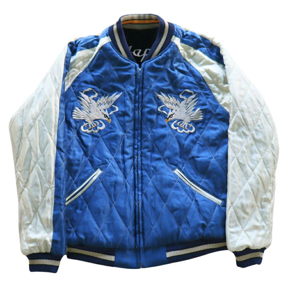 TAILOR TOYO Mid 1950s Style Velveteen Souvenir Jacket “ROARING TIGER” × “WHITE EAGLE” TT15544-119 Souvenir Jacket Reversible