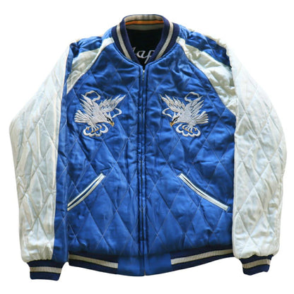 TAILOR TOYO Mid 1950s Style Velveteen Souvenir Jacket “ROARING TIGER” × “WHITE EAGLE” TT15544-119 Souvenir Jacket Reversible