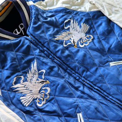 TAILOR TOYO Mid 1950s Style Velveteen Souvenir Jacket “ROARING TIGER” × “WHITE EAGLE” TT15544-119 Souvenir Jacket Reversible