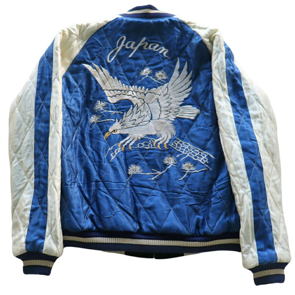 TAILOR TOYO Mid 1950s Style Velveteen Souvenir Jacket “ROARING TIGER” × “WHITE EAGLE” TT15544-119 Souvenir Jacket Reversible