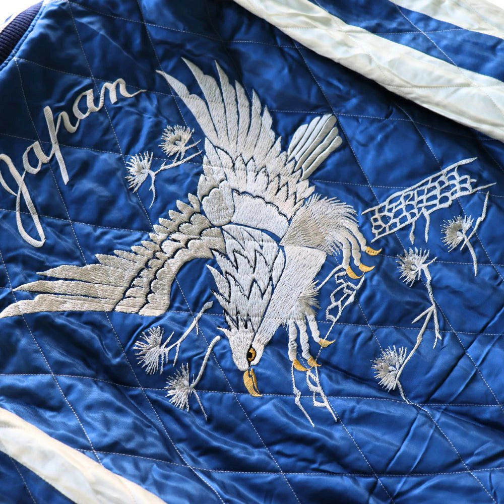 TAILOR TOYO Mid 1950s Style Velveteen Souvenir Jacket “ROARING TIGER” × “WHITE EAGLE” TT15544-119 Souvenir Jacket Reversible
