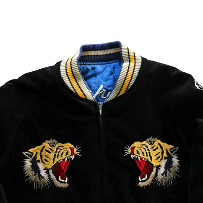 TAILOR TOYO Mid 1950s Style Velveteen Souvenir Jacket “ROARING TIGER” × “WHITE EAGLE” TT15544-119 Souvenir Jacket Reversible