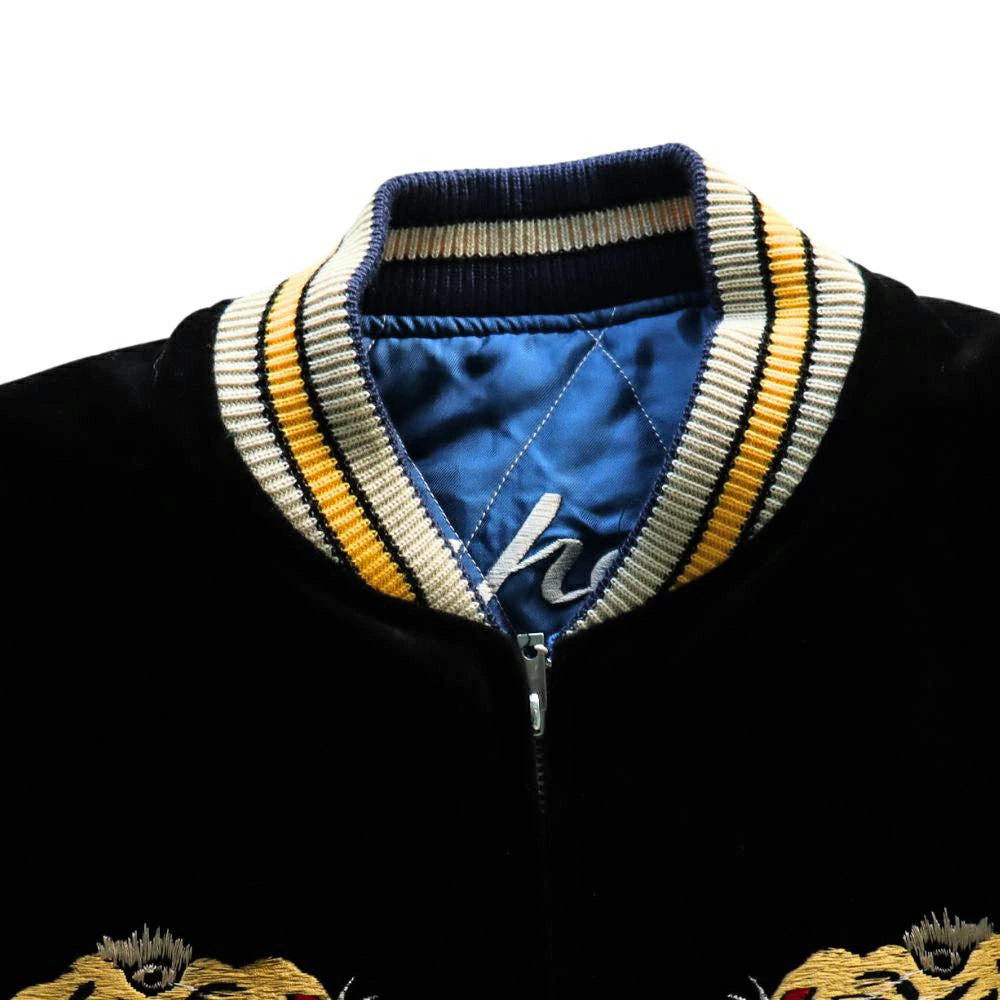 TAILOR TOYO Mid 1950s Style Velveteen Souvenir Jacket “ROARING TIGER” × “WHITE EAGLE” TT15544-119 Souvenir Jacket Reversible