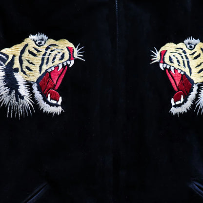 TAILOR TOYO Mid 1950s Style Velveteen Souvenir Jacket “ROARING TIGER” × “WHITE EAGLE” TT15544-119 Souvenir Jacket Reversible