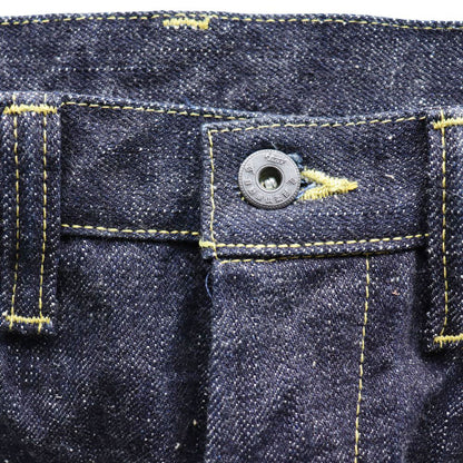 SAMURAI JEANS サムライジーンズ SM410DBN サムライ自動車倶楽部 17ozダブルニーワークパンツ 特ザラセルビッチデニム
