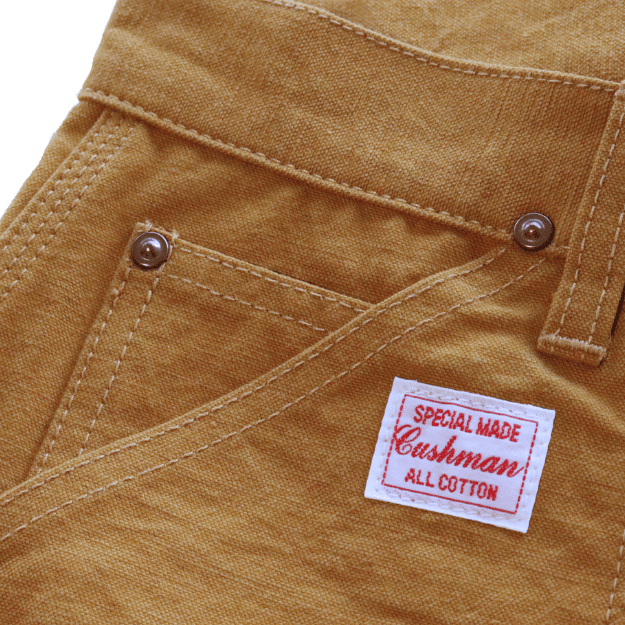 CUSHMAN クッシュマン 22190 15oz DUCK DOUBLE KNEE PAINTER PANTS ダックダブルニーペインターパンツ