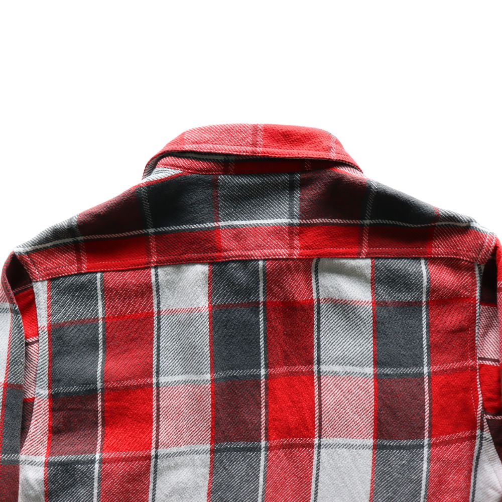 CUSHMAN クッシュマン 25593 VINTAGE CHECK WORK SHIRTS ヴィンテージチェックワークシャツ 長袖