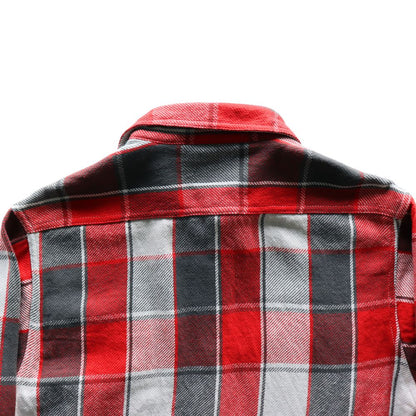 CUSHMAN クッシュマン 25593 VINTAGE CHECK WORK SHIRTS ヴィンテージチェックワークシャツ 長袖