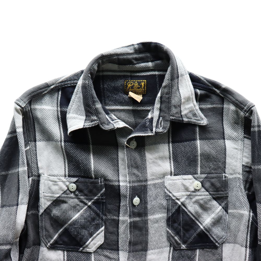 CUSHMAN クッシュマン 25593 VINTAGE CHECK WORK SHIRTS ヴィンテージチェックワークシャツ 長袖