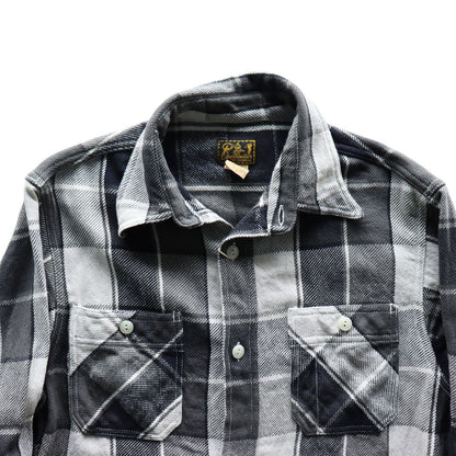 CUSHMAN クッシュマン 25593 VINTAGE CHECK WORK SHIRTS ヴィンテージチェックワークシャツ 長袖