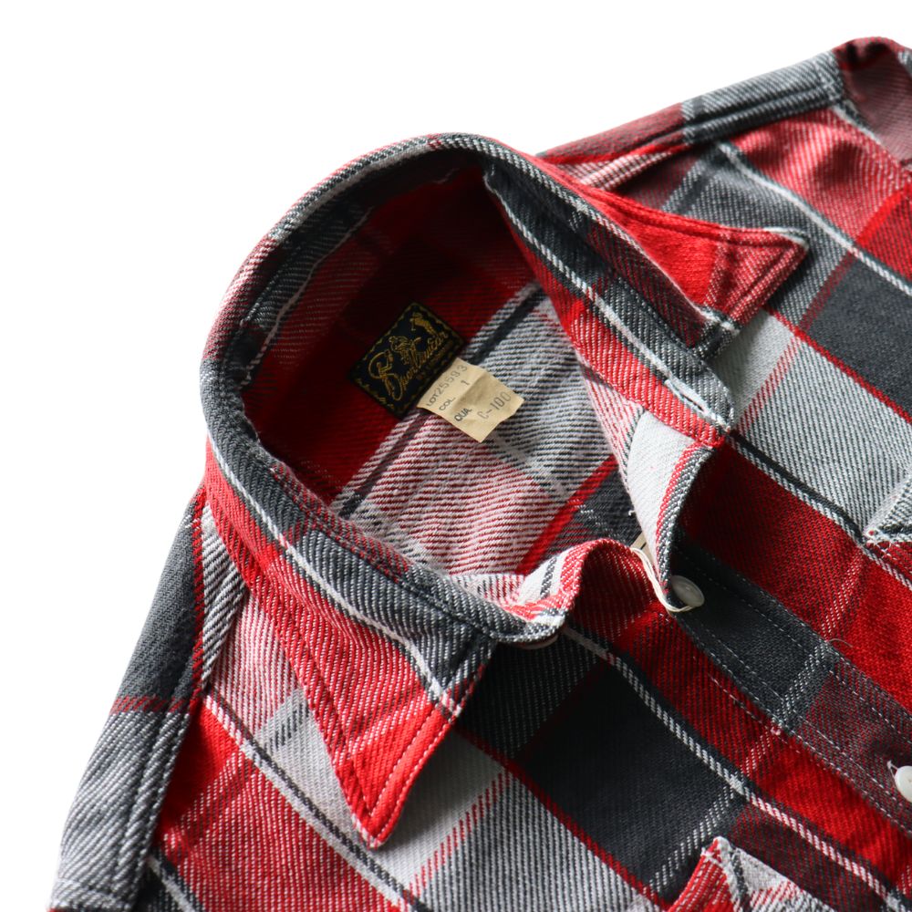 CUSHMAN クッシュマン 25593 VINTAGE CHECK WORK SHIRTS ヴィンテージチェックワークシャツ 長袖