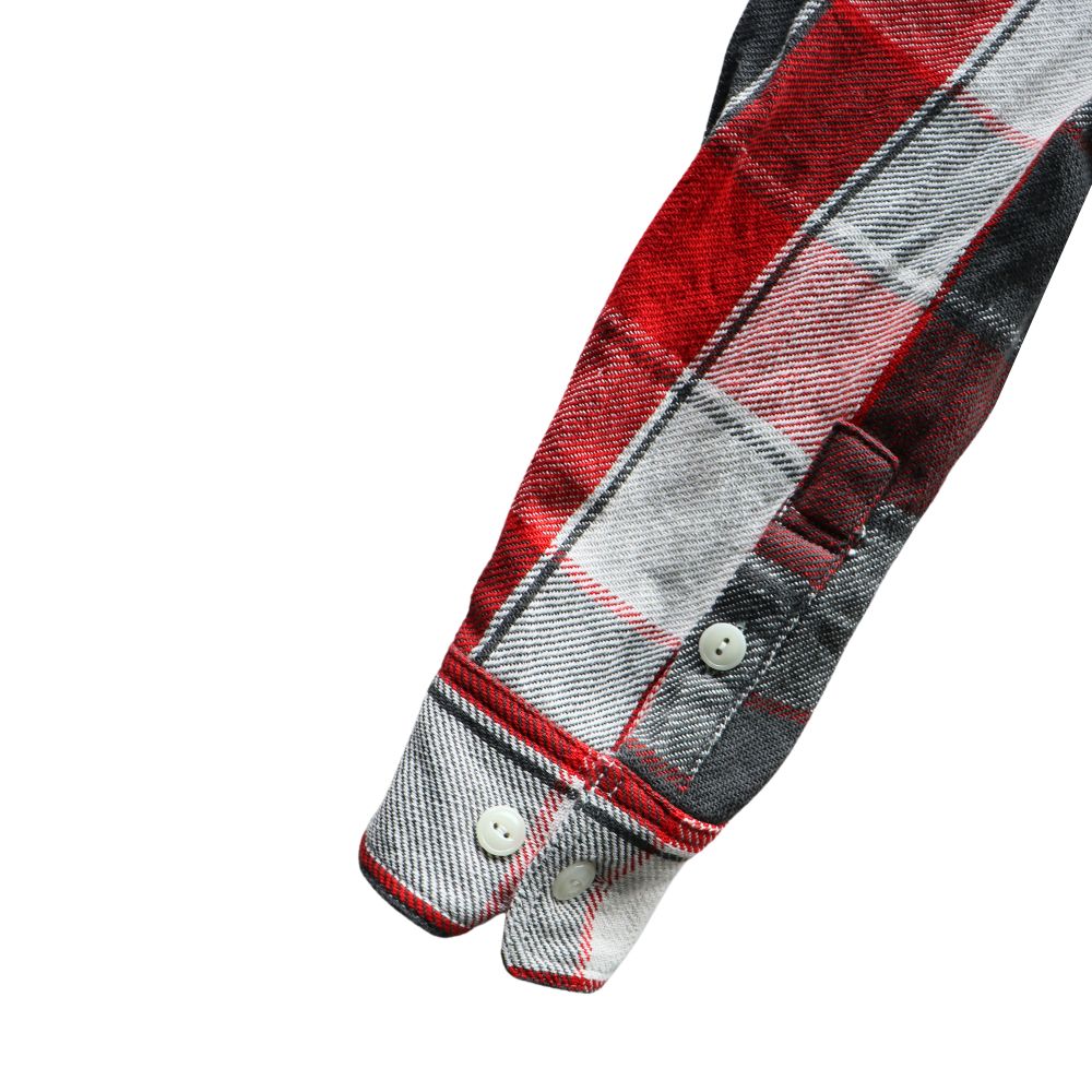 CUSHMAN クッシュマン 25593 VINTAGE CHECK WORK SHIRTS ヴィンテージチェックワークシャツ 長袖