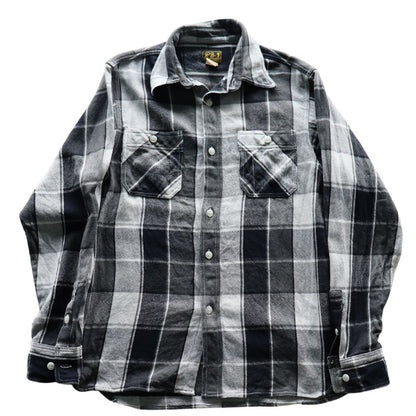 CUSHMAN クッシュマン 25593 VINTAGE CHECK WORK SHIRTS ヴィンテージチェックワークシャツ 長袖