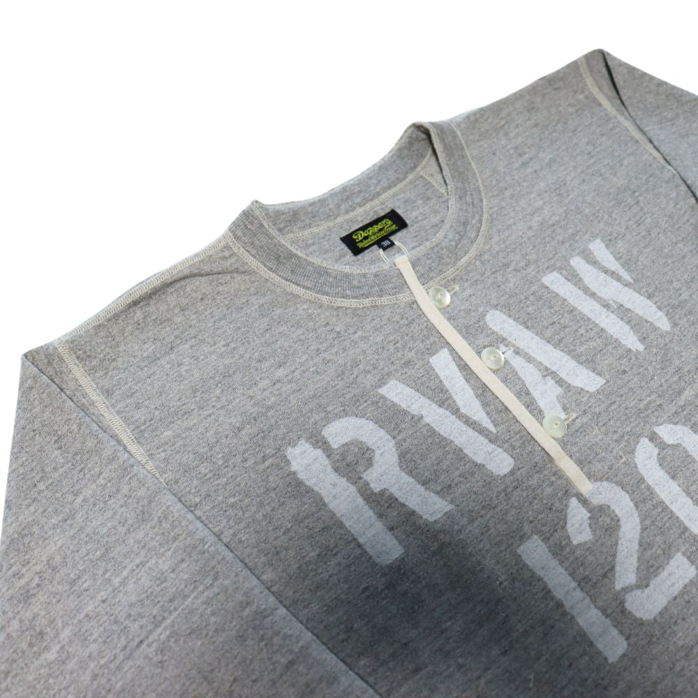 DAPPER'S ダッパーズ 1727 HENLEY NECK LONG SLEEVE TEE SPECIAL SEWING MODEL ヘンリーネック ロングT スペシャルソーイングモデル