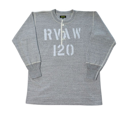 DAPPER'S ダッパーズ 1727 HENLEY NECK LONG SLEEVE TEE SPECIAL SEWING MODEL ヘンリーネック ロングT スペシャルソーイングモデル