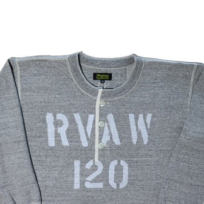 DAPPER'S ダッパーズ 1727 HENLEY NECK LONG SLEEVE TEE SPECIAL SEWING MODEL ヘンリーネック ロングT スペシャルソーイングモデル