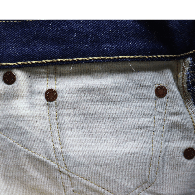 SUGAR CANE シュガーケーン SC49005 Super “Denim” Collectibles #05 14.25oz. BLUE DENIM WAIST OVERALLS “1942” MODEL