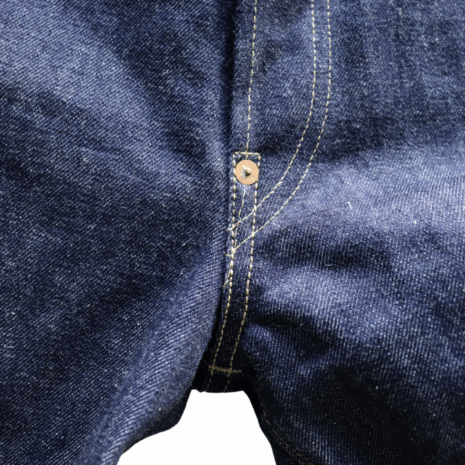 SUGAR CANE シュガーケーン SC49005 Super “Denim” Collectibles #05 14.25oz. BLUE DENIM WAIST OVERALLS “1942” MODEL