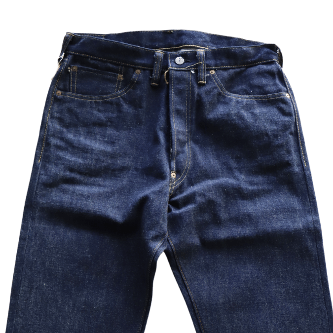 SUGAR CANE シュガーケーン SC49005 Super “Denim” Collectibles #05 14.25oz. BLUE DENIM WAIST OVERALLS “1942” MODEL