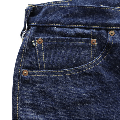 SUGAR CANE シュガーケーン SC49005 Super “Denim” Collectibles #05 14.25oz. BLUE DENIM WAIST OVERALLS “1942” MODEL