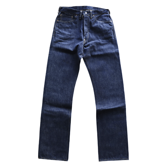 SUGAR CANE シュガーケーン SC49005 Super “Denim” Collectibles #05 14.25oz. BLUE DENIM WAIST OVERALLS “1942” MODEL