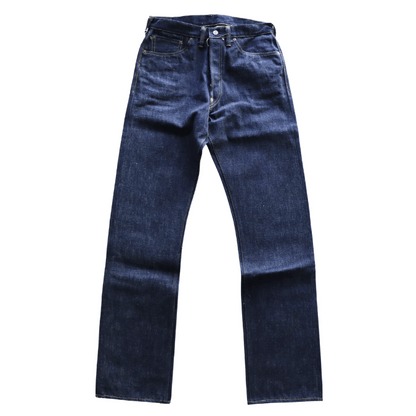 SUGAR CANE シュガーケーン SC49005 Super “Denim” Collectibles #05 14.25oz. BLUE DENIM WAIST OVERALLS “1942” MODEL