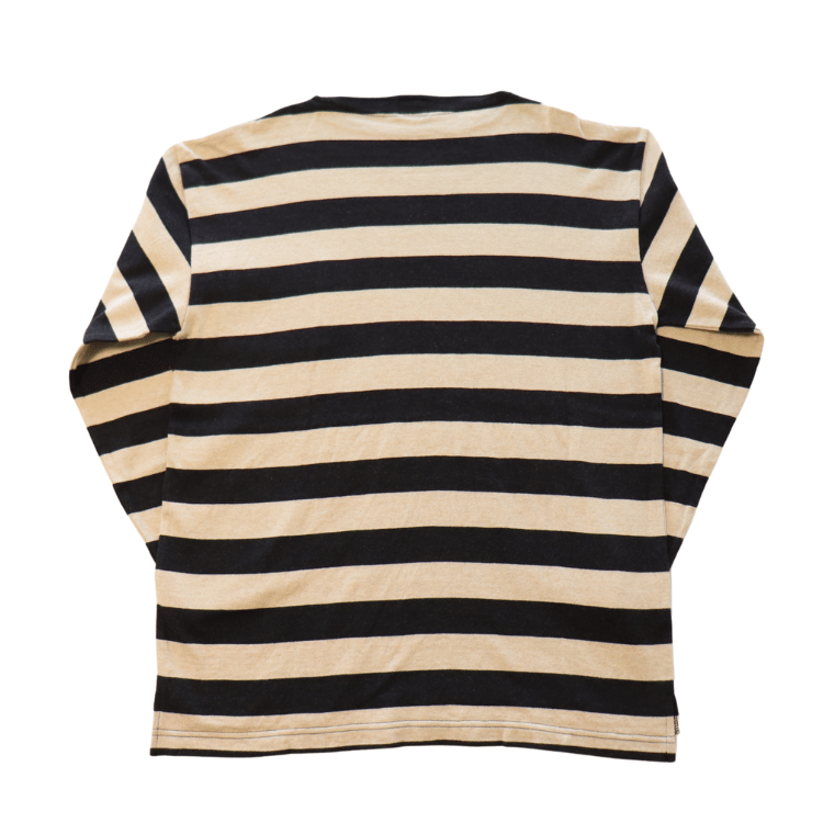 CUSHMAN クッシュマン 26849 BORDER BOAT NECK TEE ボーダーボートネックTシャツ 8分袖