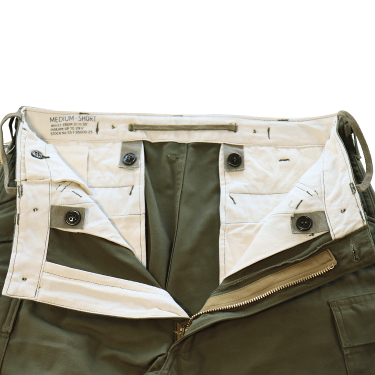 BUZZ RICKSON'S バズリクソンズ BR42529 TROUSERS, SHELL, FIELD, M-1951 SHORT LENGTH