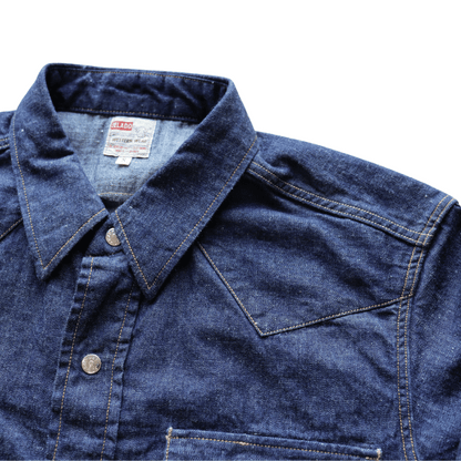 JELADO ジェラード Vaquero Shirt  JP11115 長袖デニムウェスタンシャツ ショートホーン