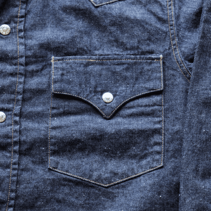 JELADO ジェラード Vaquero Shirt  JP11115 長袖デニムウェスタンシャツ ショートホーン