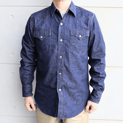 JELADO ジェラード Vaquero Shirt  JP11115 長袖デニムウェスタンシャツ ショートホーン