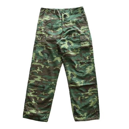BUZZ RICKSON'S バズリクソンズ BR42528 TROUSERS, MEN'S, CAMOUFLAGE COTTON, WIND RESISTANT POPLIN, CLASS 2