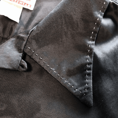 CUSHMAN クッシュマン 25490 R/C HAND STICH OPEN COLLAR SHIRTS レーヨンコットンハンドステッチ オープンカラーシャツ 長袖