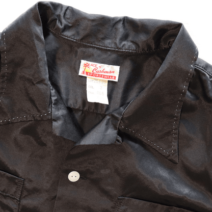 CUSHMAN クッシュマン 25490 R/C HAND STICH OPEN COLLAR SHIRTS レーヨンコットンハンドステッチ オープンカラーシャツ 長袖
