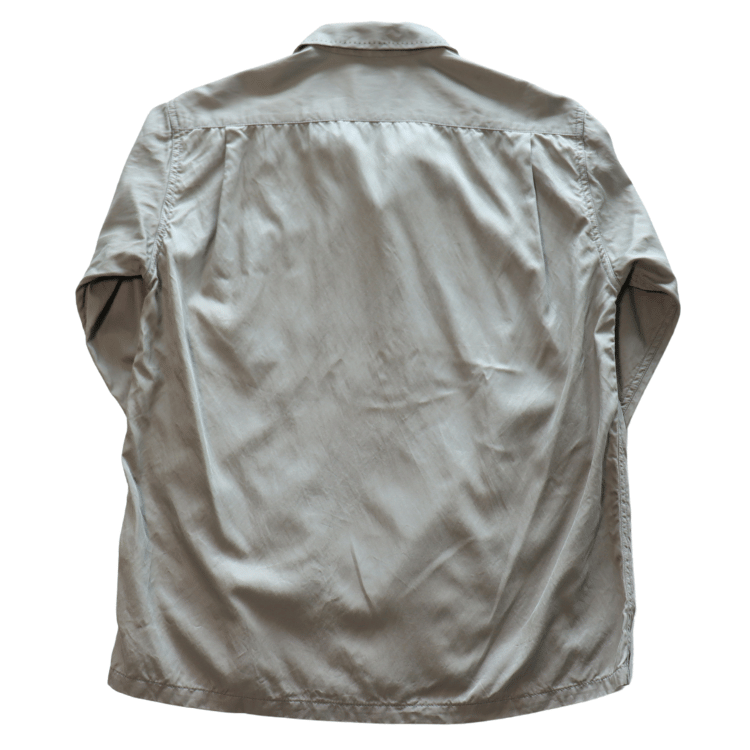 CUSHMAN クッシュマン 25490 R/C HAND STICH OPEN COLLAR SHIRTS レーヨンコットンハンドステッチ オープンカラーシャツ 長袖