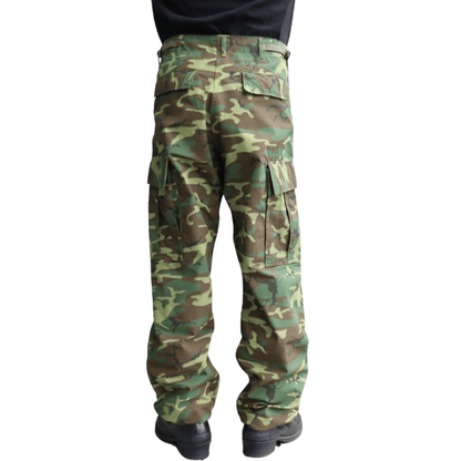 BUZZ RICKSON'S バズリクソンズ BR42528 TROUSERS, MEN'S, CAMOUFLAGE COTTON, WIND RESISTANT POPLIN, CLASS 2