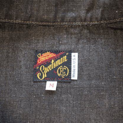 Mister Freedom×SUGAR CANE ミスターフリーダム×シュガーケーン SC15704 NOS Brown Chambray ”WILD CAT” Zip Jacket ワイルドキャット ジップジャケット エルボパッチ Mada in USA