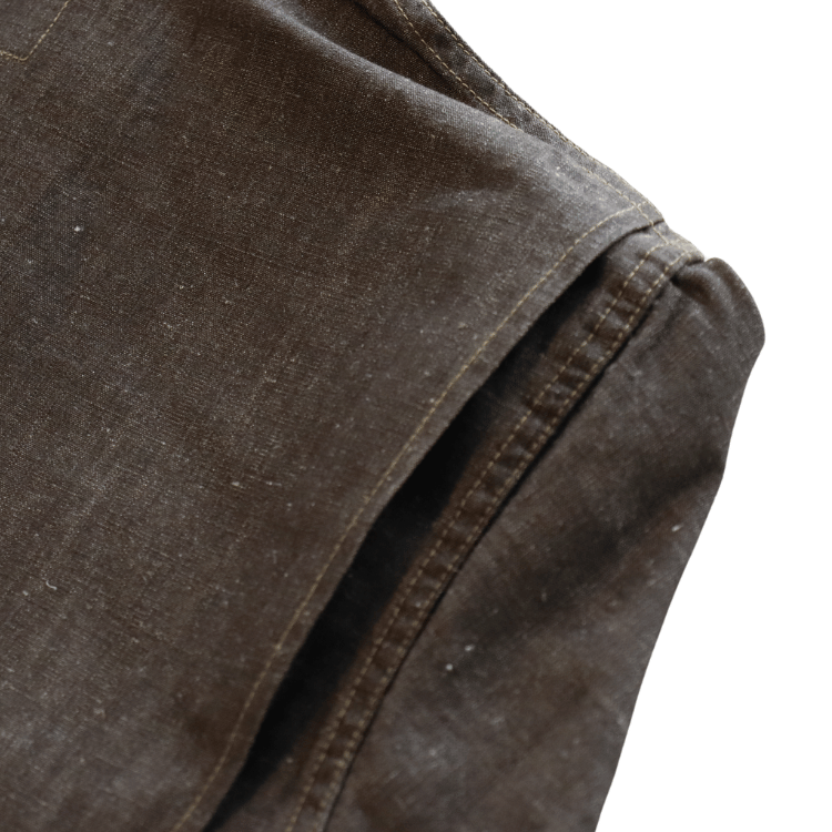 Mister Freedom×SUGAR CANE ミスターフリーダム×シュガーケーン SC15704 NOS Brown Chambray ”WILD CAT” Zip Jacket ワイルドキャット ジップジャケット エルボパッチ Mada in USA